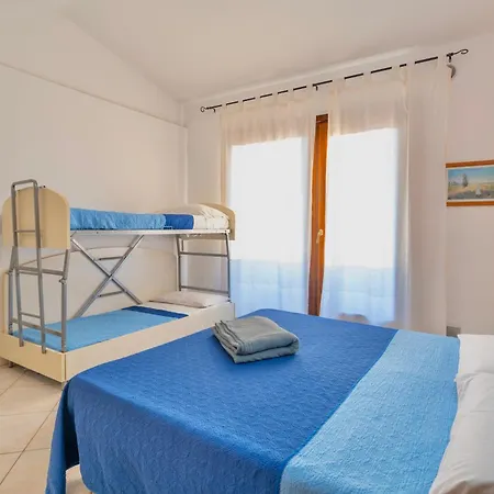 Thr-residence With Swimming-pool In Badesi, With Air Conditioning And Private Outdoor Area
